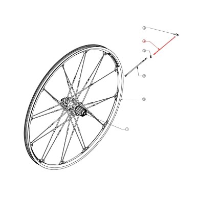 Rayon pour roues Crank Brothers 27.5" - PureBike