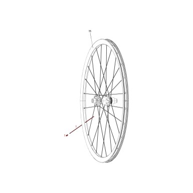 Set of 3 Spokes for Rail 50