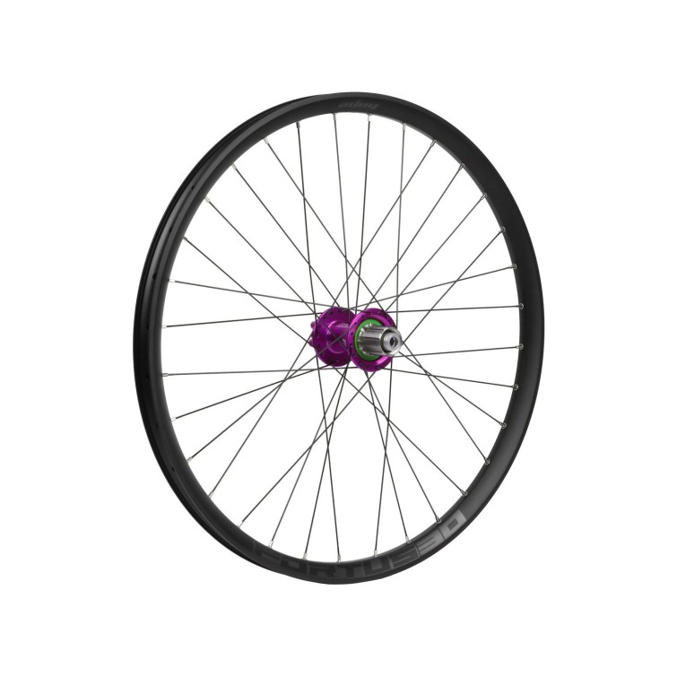 Rueda trasera Fortus 30 morado 26" 150 mm