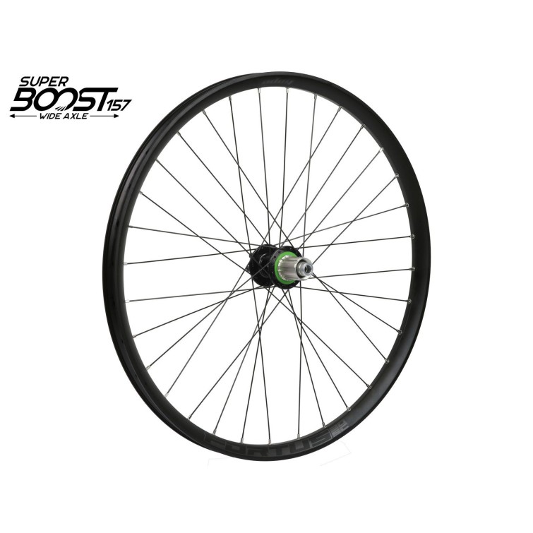 Rueda trasera Fortus 30 Single Cavity negra 29'' SuperBoost 157 mm