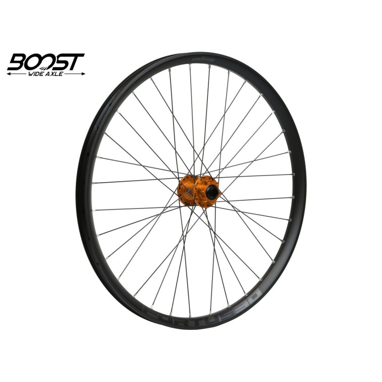 Rueda delantera Fortus 30 naranja 27,5'' Boost