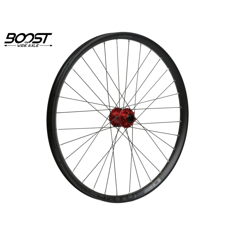 Roue avant Fortus 30 Rouge 27,5'' Boost