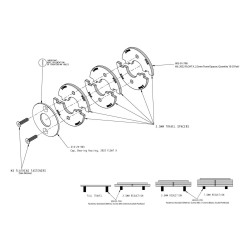 Cale de débattement pour amortisseur Float X - 2.5mm