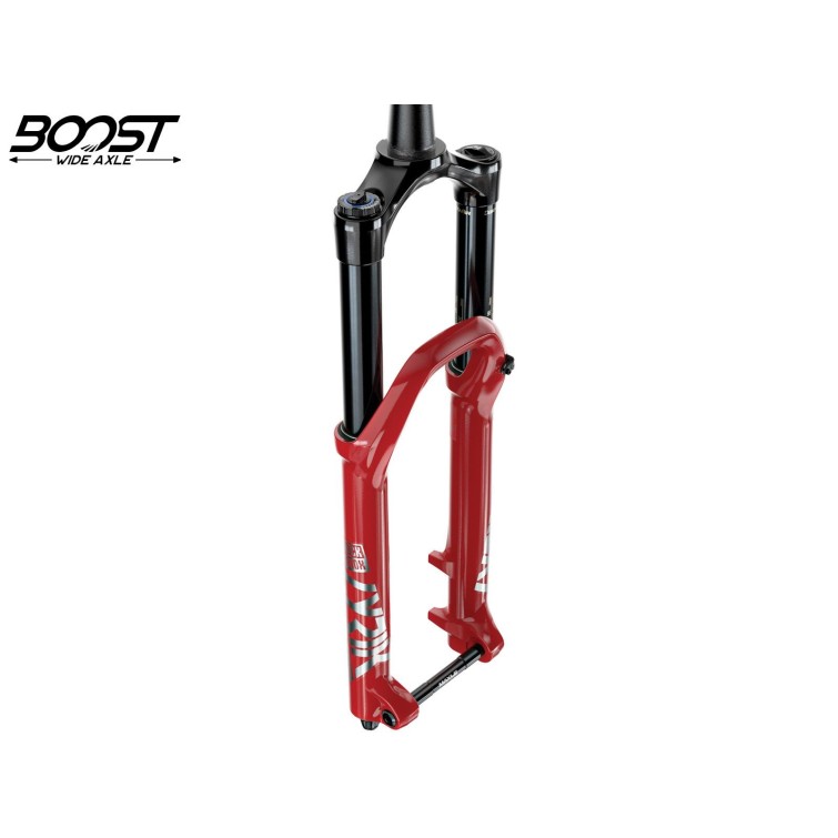 Fourche Lyrik Ultimate RC2 Debonair C3 27.5" Boost - Déport 37 mm - Rouge