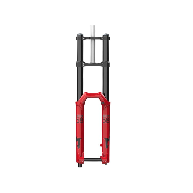 Fourche Bomber 58 27.5" 203 mm - Grip Sweep Adjust - 20x110 - Rouge