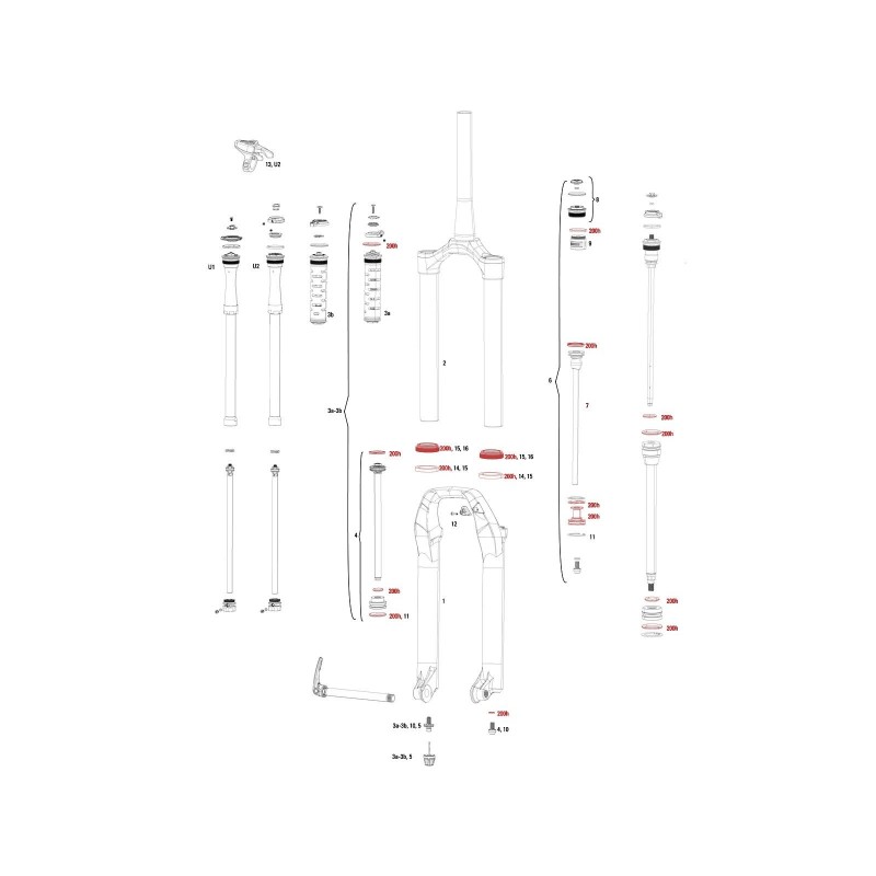 Kit de mantenimiento 200 h/1 año para Revelation RC (2018 y posteriores)