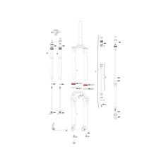 Kit Joints Racleurs SKF 35 mm pour Pike / Lyrik / Yari