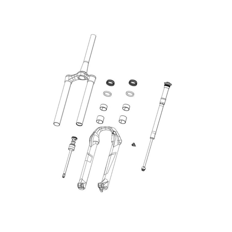 Purgeurs d'air Lower Leg Plugs pour fourche Pike C1 / Lyrik D1 / Zeb