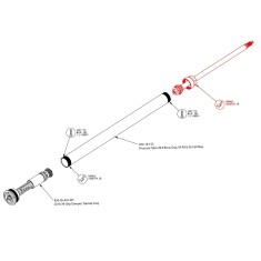 Damper Shaft Assembly pour cartouche GRIP