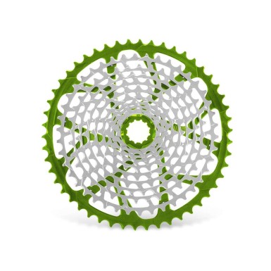 Cassette estándar HG de 11 velocidades verde