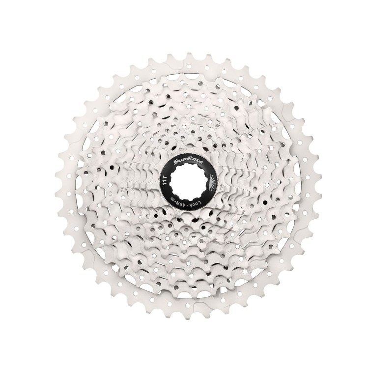 Cassette MS3 10 vitesses Argent