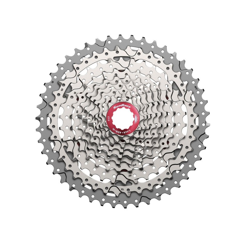 Cassette MX3 10 vitesses Argent