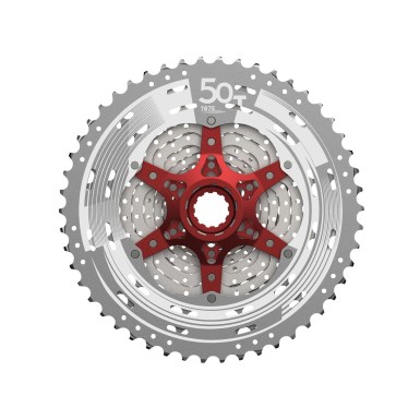 Cassette MX80 de 11 velocidades plateado (11-51 dientes)