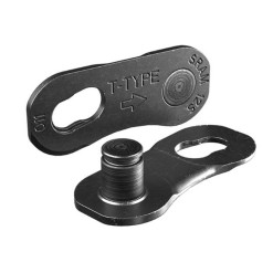 Eslabones rápidos Power Lock Flattop T-Type de 12 velocidades - negro