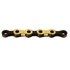 X12 Ti-N 12-Speed Chain, Black/Gold - 126 Links