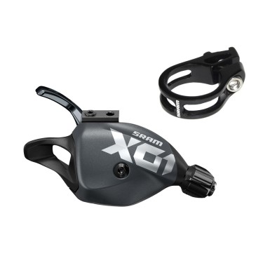 Mando de cambio trasero Trigger X01 Eagle de 12 velocidades gris Lunar