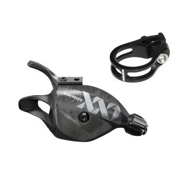 Mando de cambio trasero Trigger XX1 Eagle de 12 velocidades gris Lunar