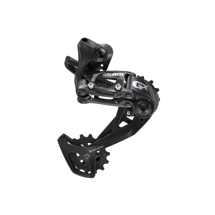 Cambio trasero GX 2X11 velocidades Negro - Jaula larga
