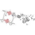 11T Pulley Wheels for X7 and X9 10-Speed (2010-2012)