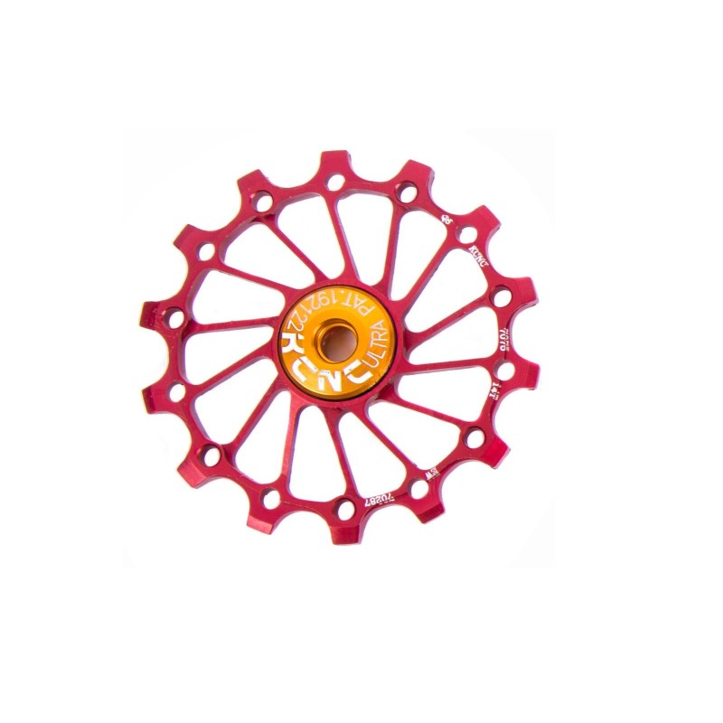 Galet de dérailleur 12 vitesses KCP06 Rouge - 16 dents