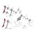 Patilla interior para cambio XT M8000 y GRX RX812