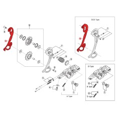 Inner cage for XT M772 derailleur