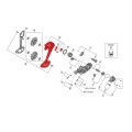 Outer cage for XT M8100 derailleur