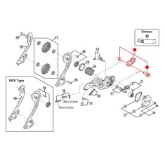 Rear derailleur hanger for RD-M781/M786
