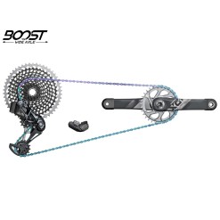 Groupe X01 Eagle AXS 1x12v avec pédalier DUB Boost 32T
