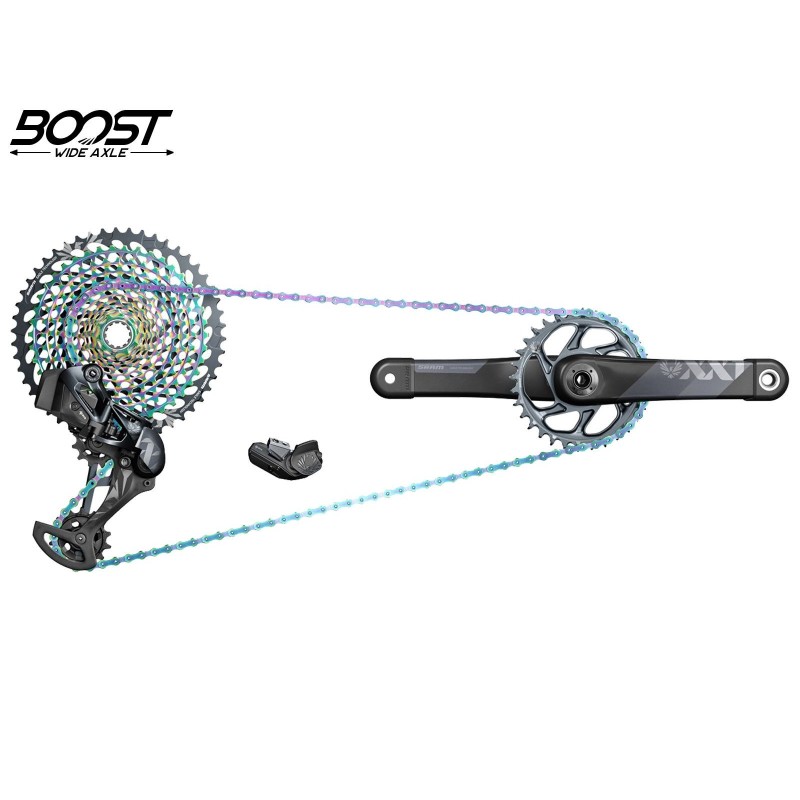 XX1 Eagle AXS 1x12-speed groupset with DUB Boost 34T crankset