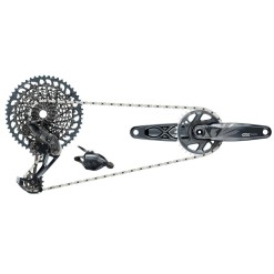 Groupe GX Eagle 520% (10-52 dents) 1x12v avec pédalier DUB Boost 32T