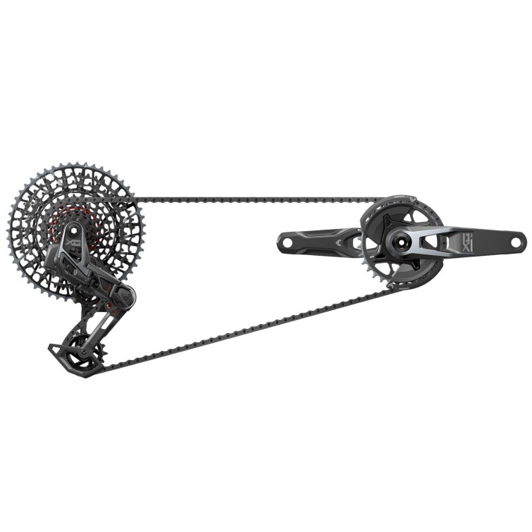 Grupo X0 T-Type Eagle AXS 1x12v con bielas DUB 32T