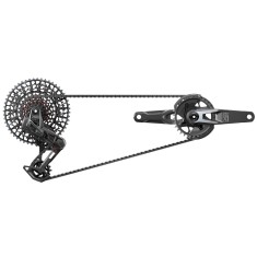 Grupo X0 T-Type Eagle AXS 1x12v con bielas DUB 32T