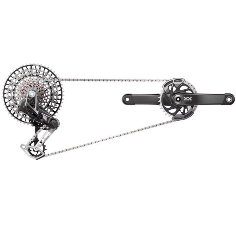 XX T-Type Eagle AXS 1x12-Speed Groupset with DUB 32T Crankset