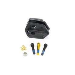 Plaques d'usure inférieures pour guide chaine LG1+ / LS1+ Noir