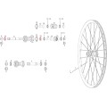 Bearings for Rise 60, Roam 30/40, Rail 40 Rear Wheel