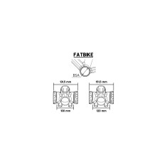 Boitier de pédalier BSA pour système CINCH 30 mm