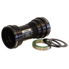 PF46 Press-Fit Mountain Bike Bottom Bracket for 30 mm Spindle (Steel Bearings) Black