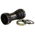PF46 Press-Fit Mountain Bike Bottom Bracket for 30 mm Spindle (Steel Bearings) Black