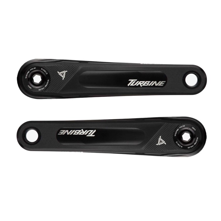 Manivelles Turbine Cinch Noir (sans boitier)