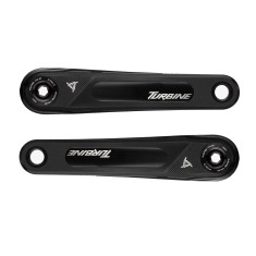 Turbine Cinch Black Cranks (without bottom bracket)