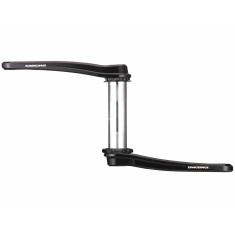 Turbine Cinch Black Cranks (without bottom bracket)