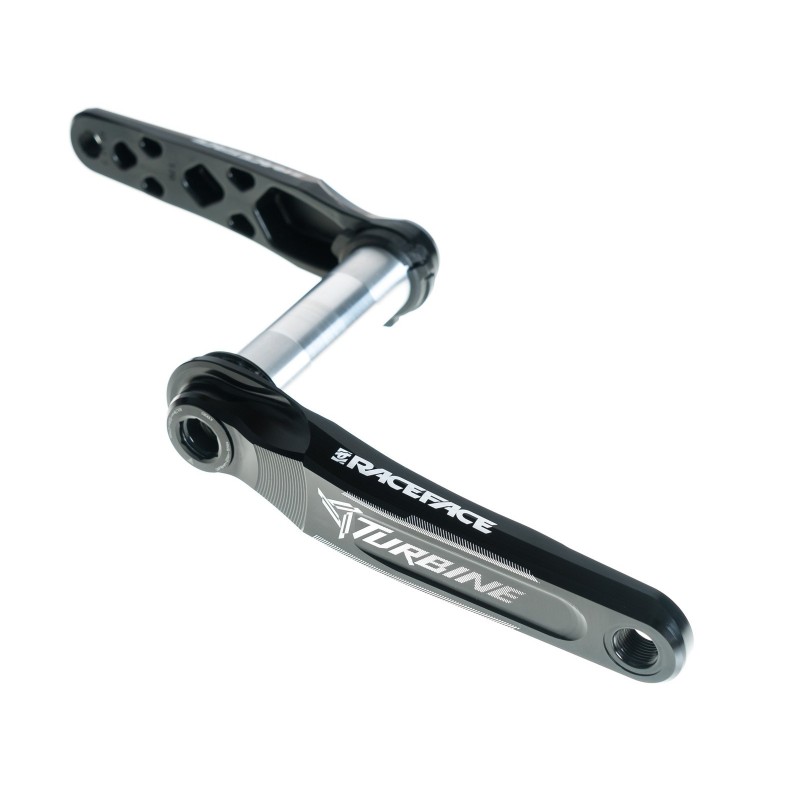 Turbine Cinch Black Cranks (without bottom bracket)