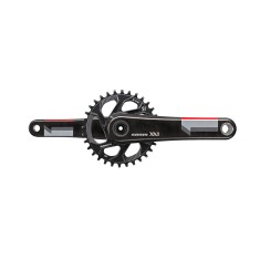 Bielas XX1 BB30 Direct Mount 32T sin pedalier (Q-factor 168) Rojo