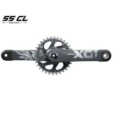 Bielas X01 Eagle DUB Wide 55  Direct Mount 32T 1x12v Gris Lunar