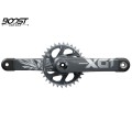 Pédalier X01 Eagle DUB Boost Direct Mount 32T 1x12v sans boitier Gris Lunar