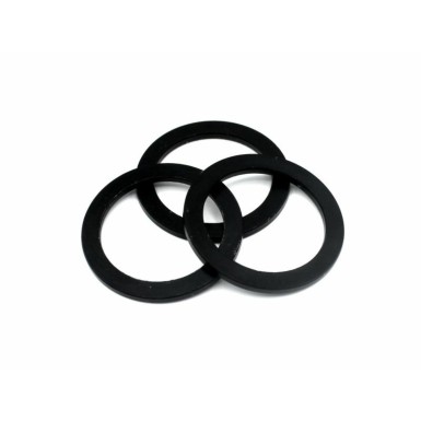Kit de 3 espaciadores para eje de pedalier (24 mm / 30 mm / DUB)