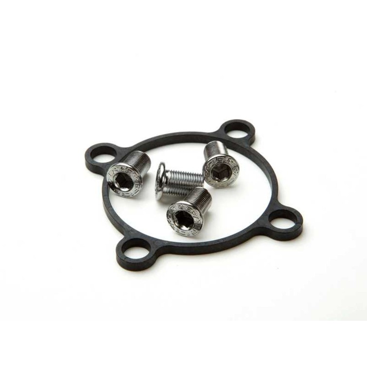 Entretoise pour petit plateau + visserie. Pièce détachée vélo VTT