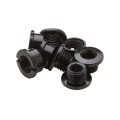 Kit de tornillos y chimeneas para platos - Recambios para MTB