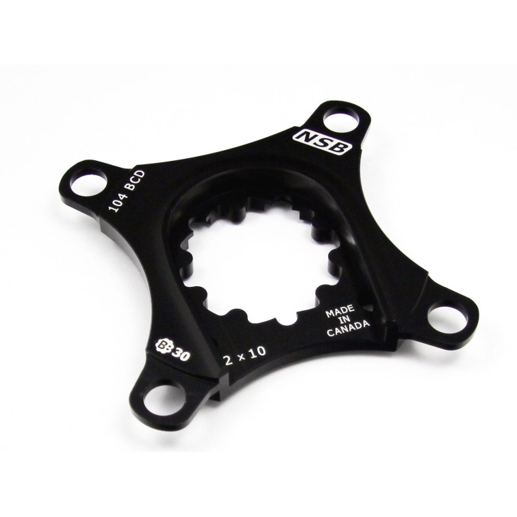 Etoile 104 BCD 2X10 vitesses pour pédaliers X9-X0 - BB30 (X9)